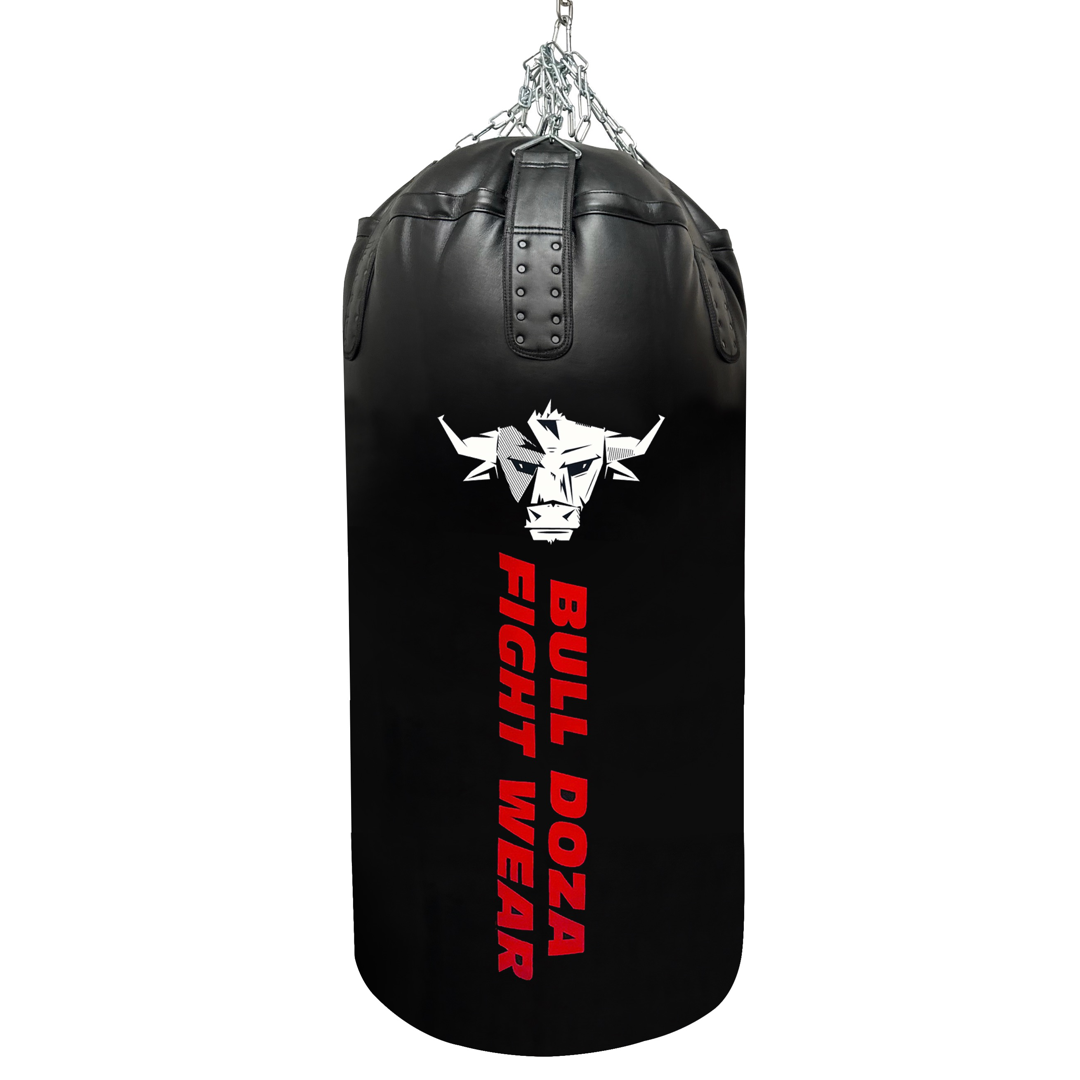 Punching top bag filling