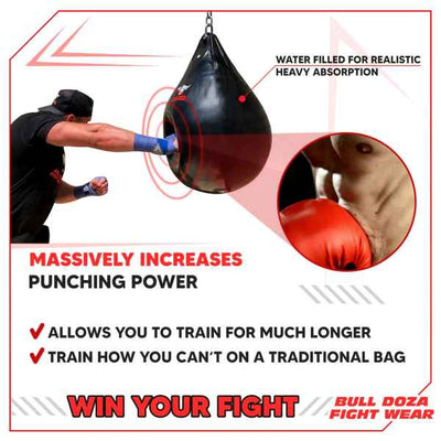 Not Sure if a Water Punch Bag is Right for You? Here’s Why Bull Doza Fight Wear’s Version is a Safe Bet