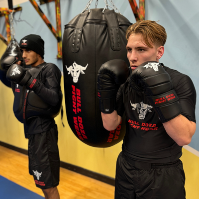 Basic Range - Matt Black 14oz Boxing Gloves