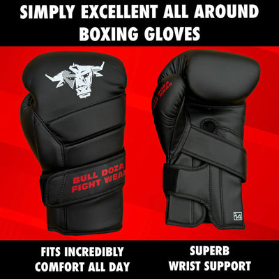 Matt 14oz Boxing Gloves