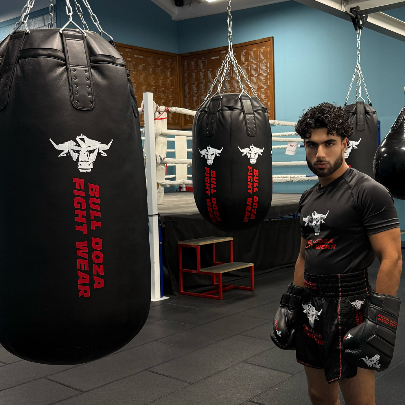 PRO BLACKOUT THAI BOXING SHORTS – CARBON EDITION