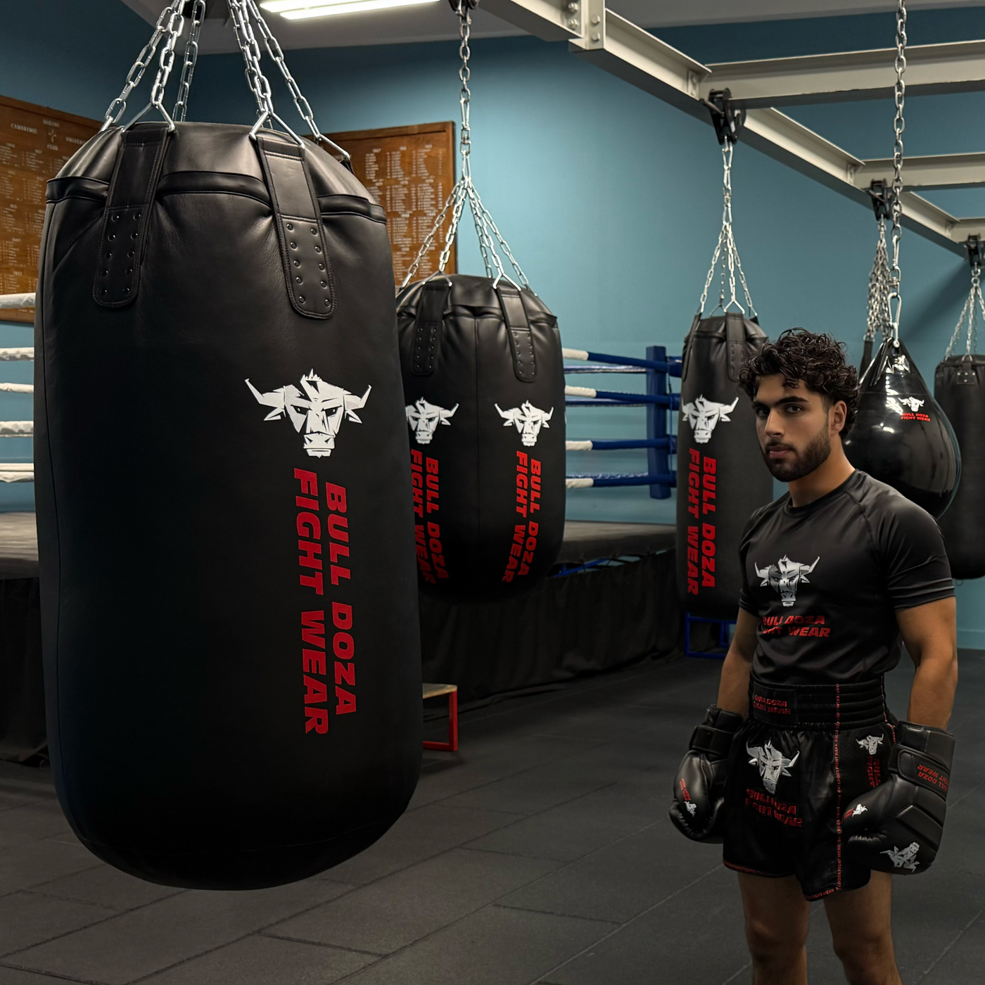 PRO BLACKOUT THAI BOXING SHORTS – CARBON EDITION