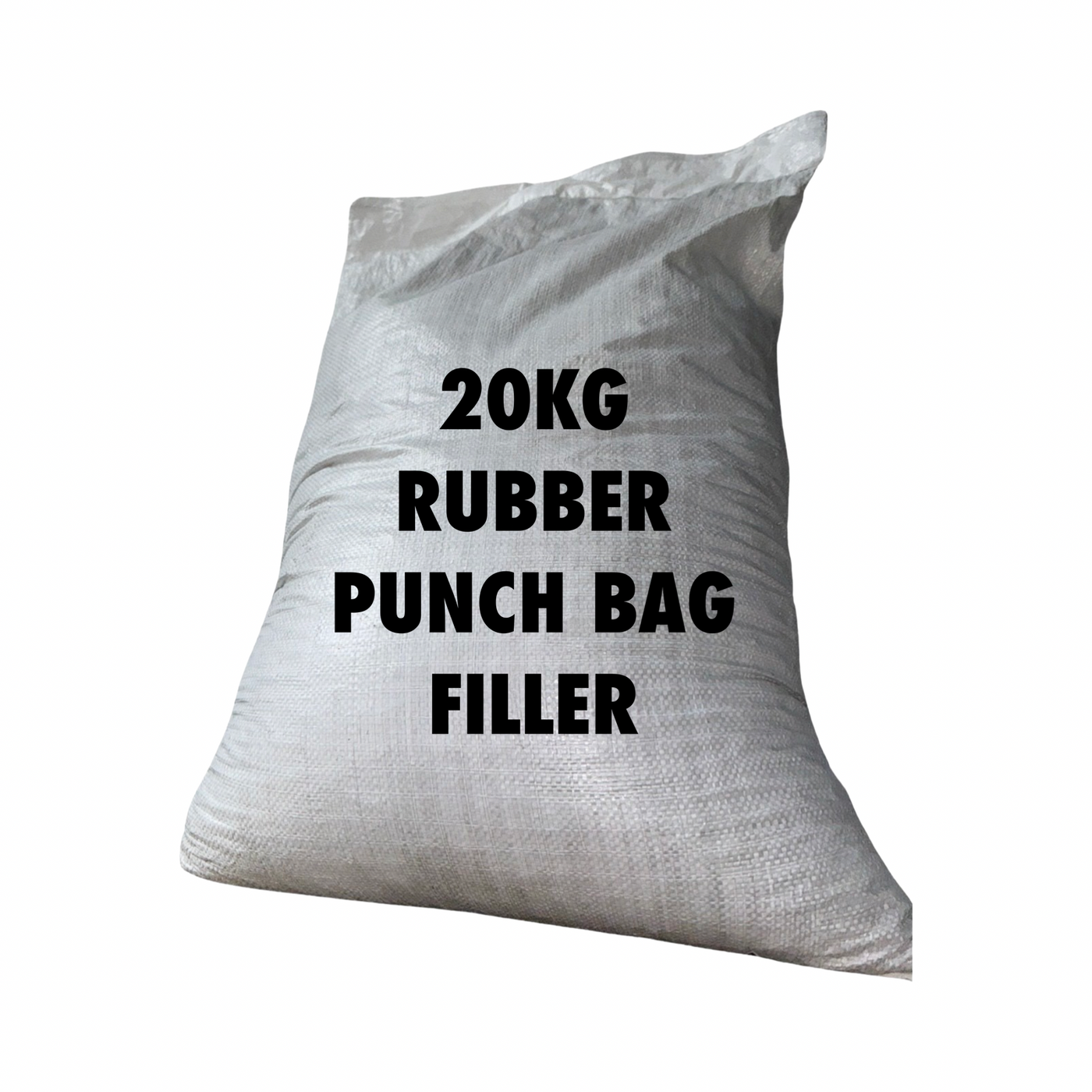 20kg Very Firm Heavy Recycled Rubber Punch Bag Filler