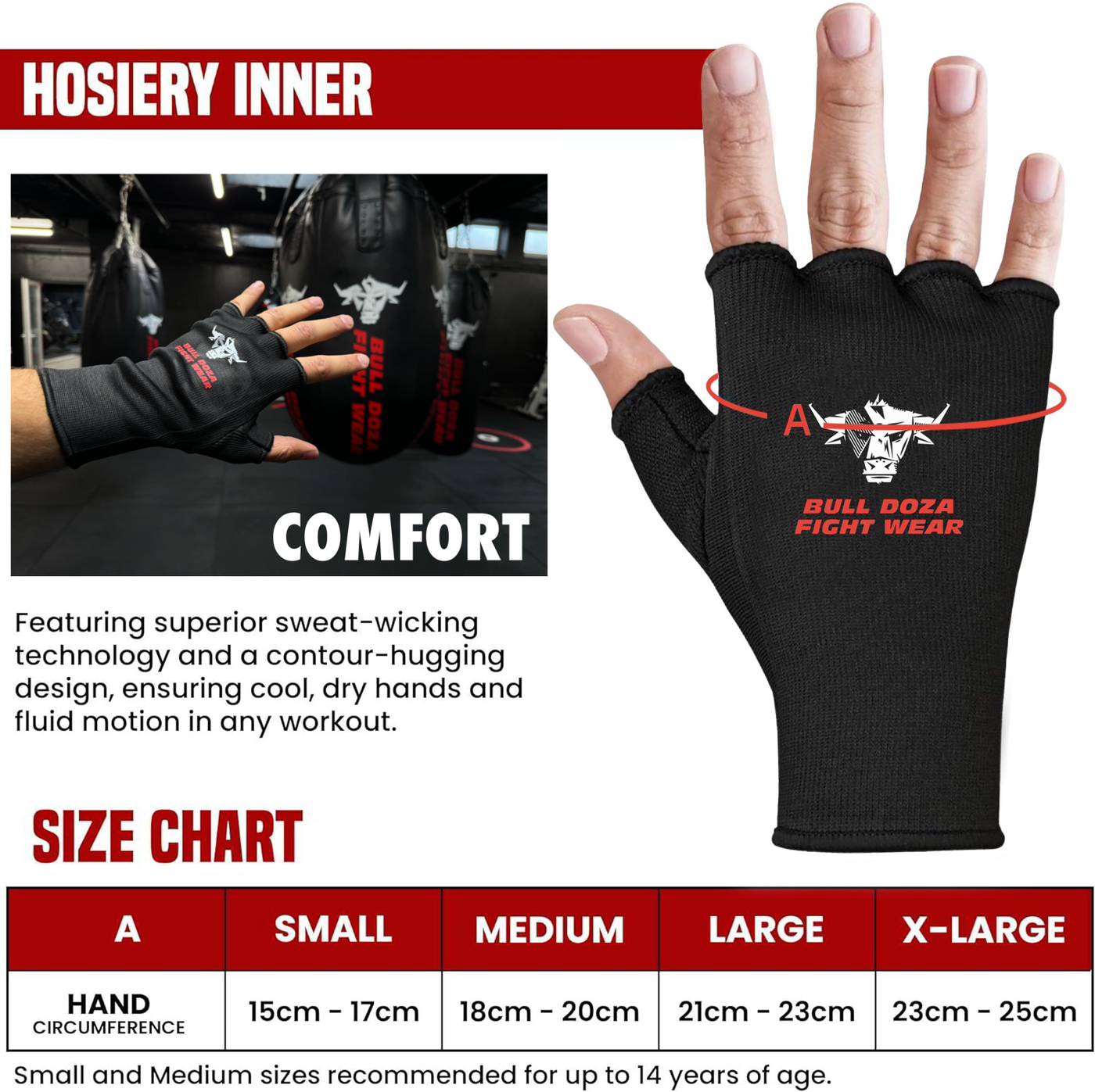 Inner Comfort Hand Gloves