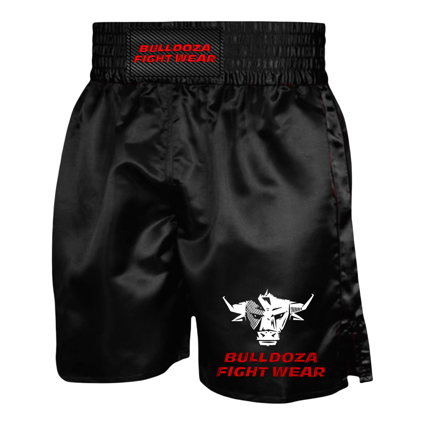 PRO BLACKOUT BOXING SHORTS – CARBON EDITION