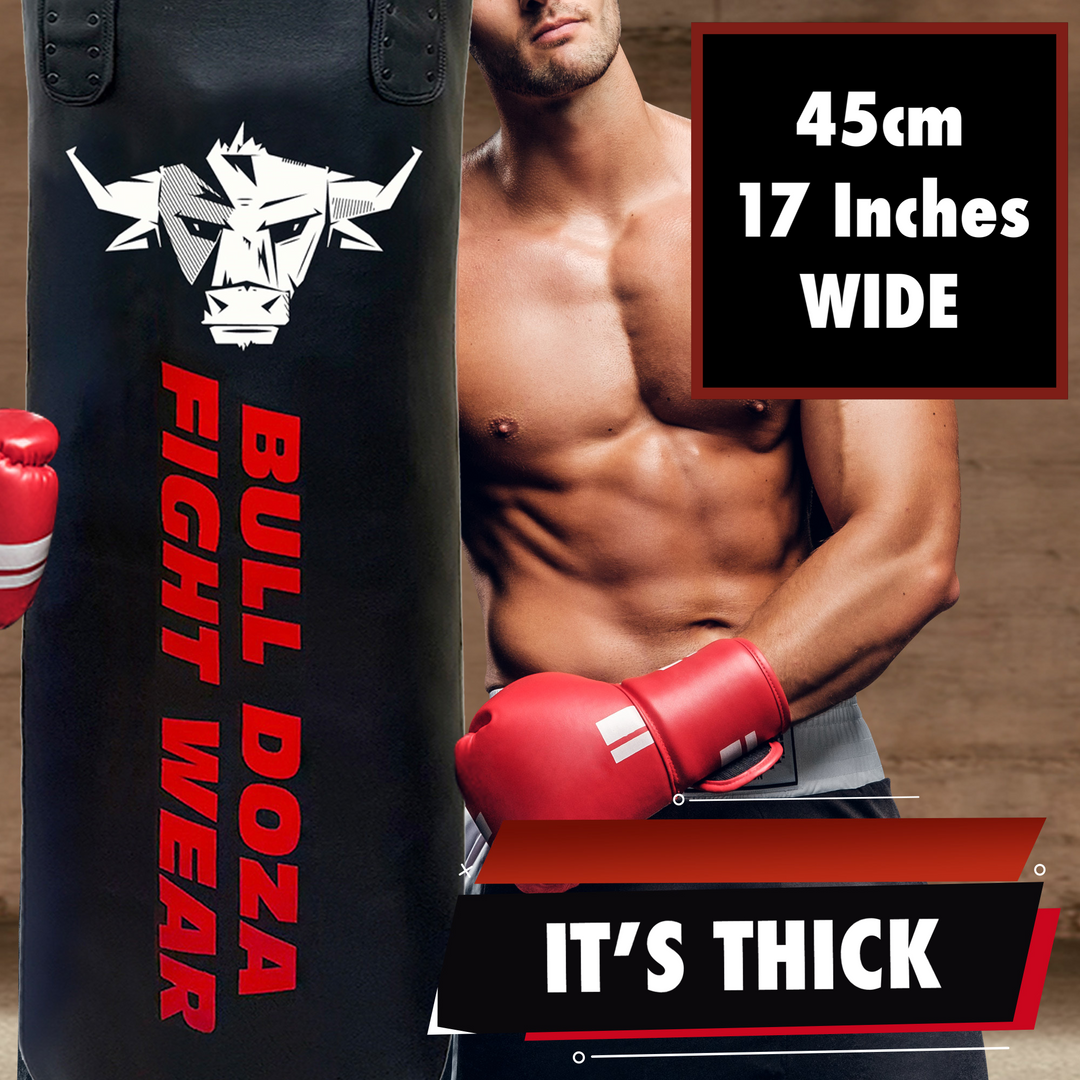 XL Tank Self Fill 4ft by 45cm Pro Punch Bag Bulldozafightwear