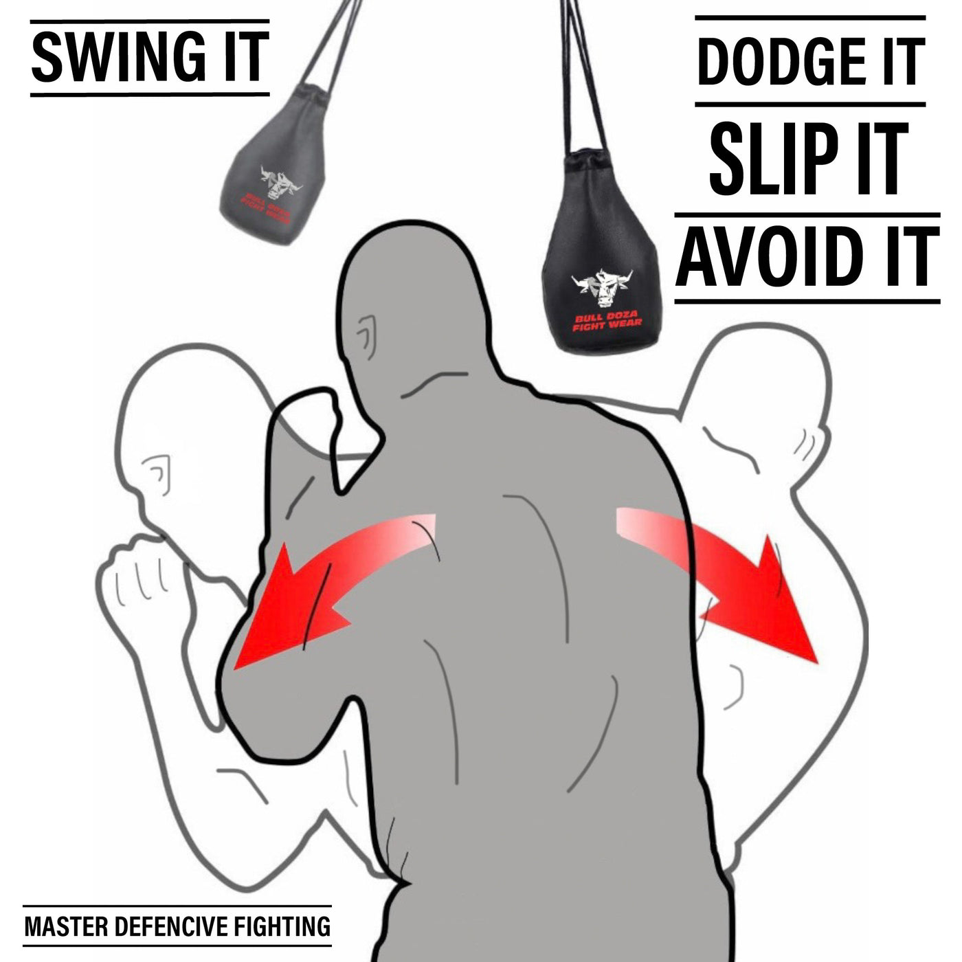 Slip Dodge Reaction Bag - Defence Tool